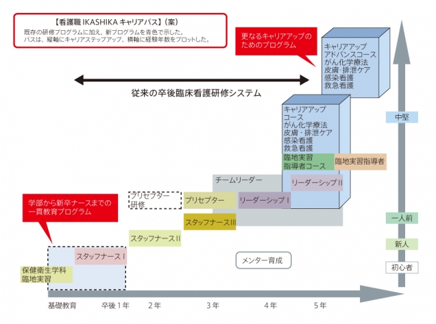 看護職 IKASHIKAキャリアパス（案）