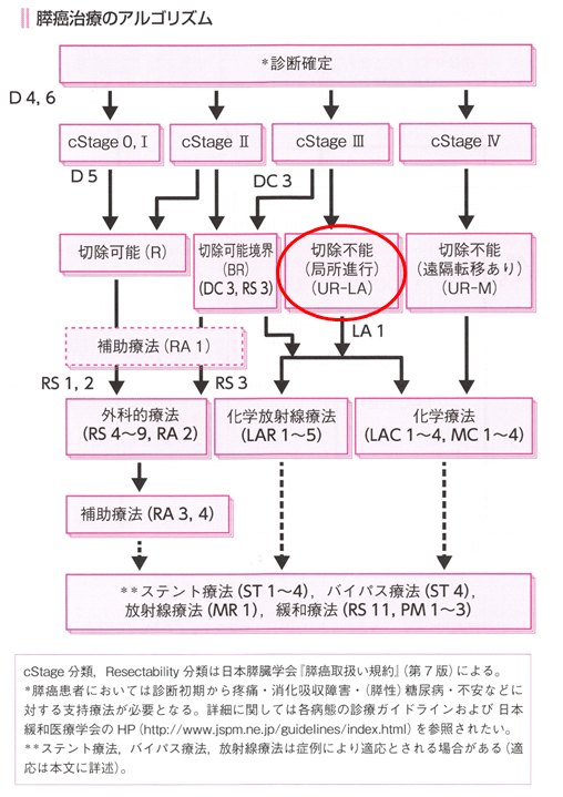 局所進行膵がんの標準治療