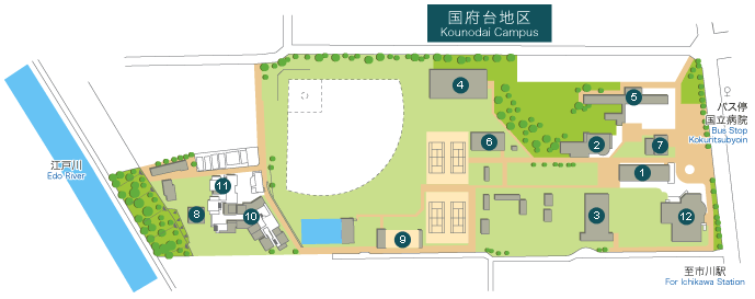 Kounodai Campus Map