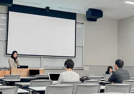 ご講演の様子①