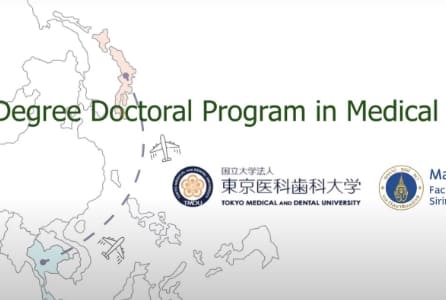 Introducing TMDU × Mahidol University Joint Degree Doctoral Program in Medical Sciences