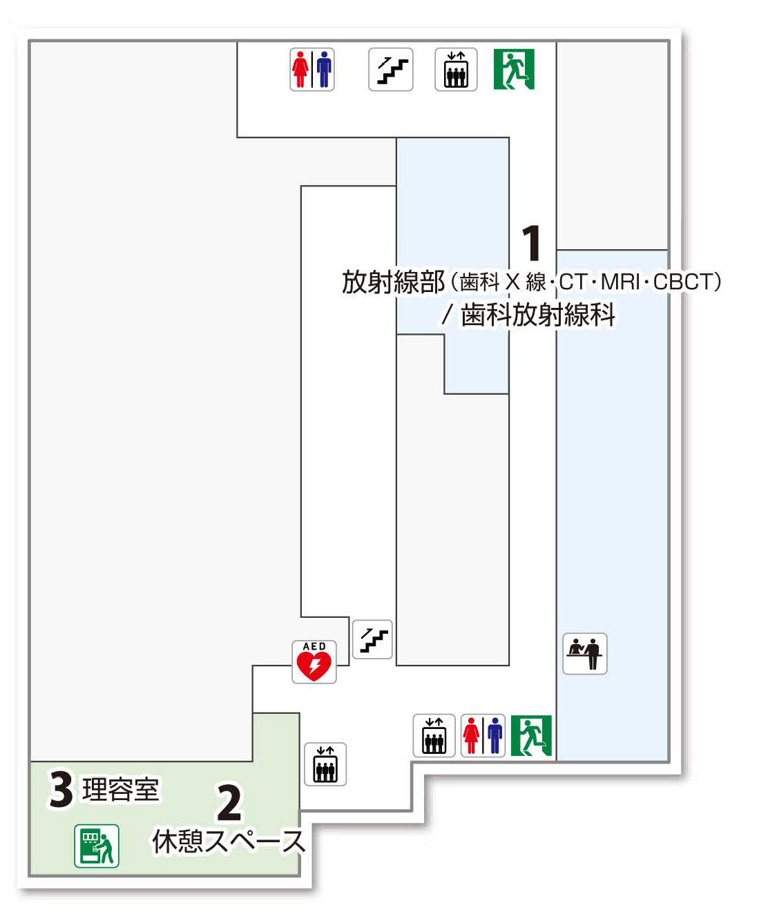 B1Fフロアマップ