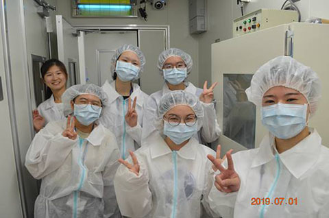 台湾・台北医学大学検査学部の学生が国際交流プログラムの一環として、今年も再生医療研究センターの見学に来ました。2