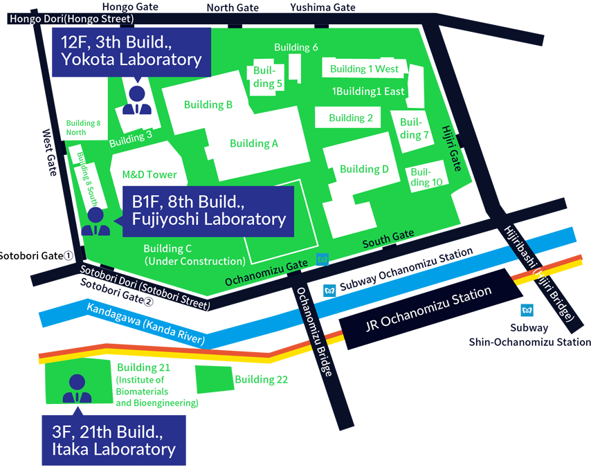 Laboratory map